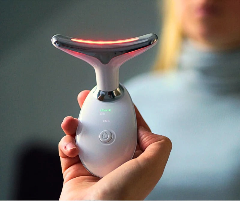 Rejuvenece tu Piel: Massageador Facial Premium con Luz LED