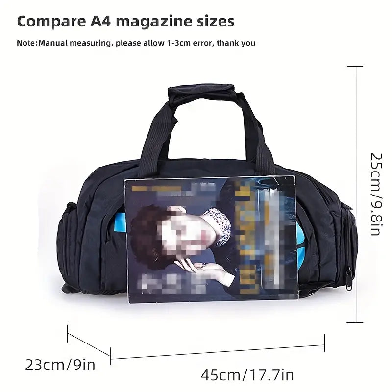 Maleta Gimnasio Impermeable Súper Ligera y comoda Mochila de Viaje para Hombres y Mujeres Perfecta para Fitness, Deportes y Aventuras al Aire Libre