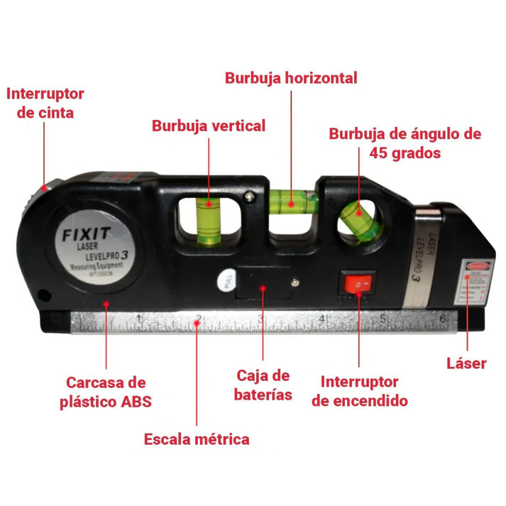 Nivel láser digital 4 en 1 Draicon - [Con 45% de descuento]⭐⭐⭐⭐⭐ 